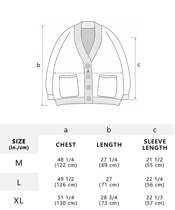 BAKYARDER Vintage Jacquard Cardigan Sweater