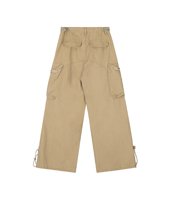 BAKYARDER Vintage Pleated Cargo Pants