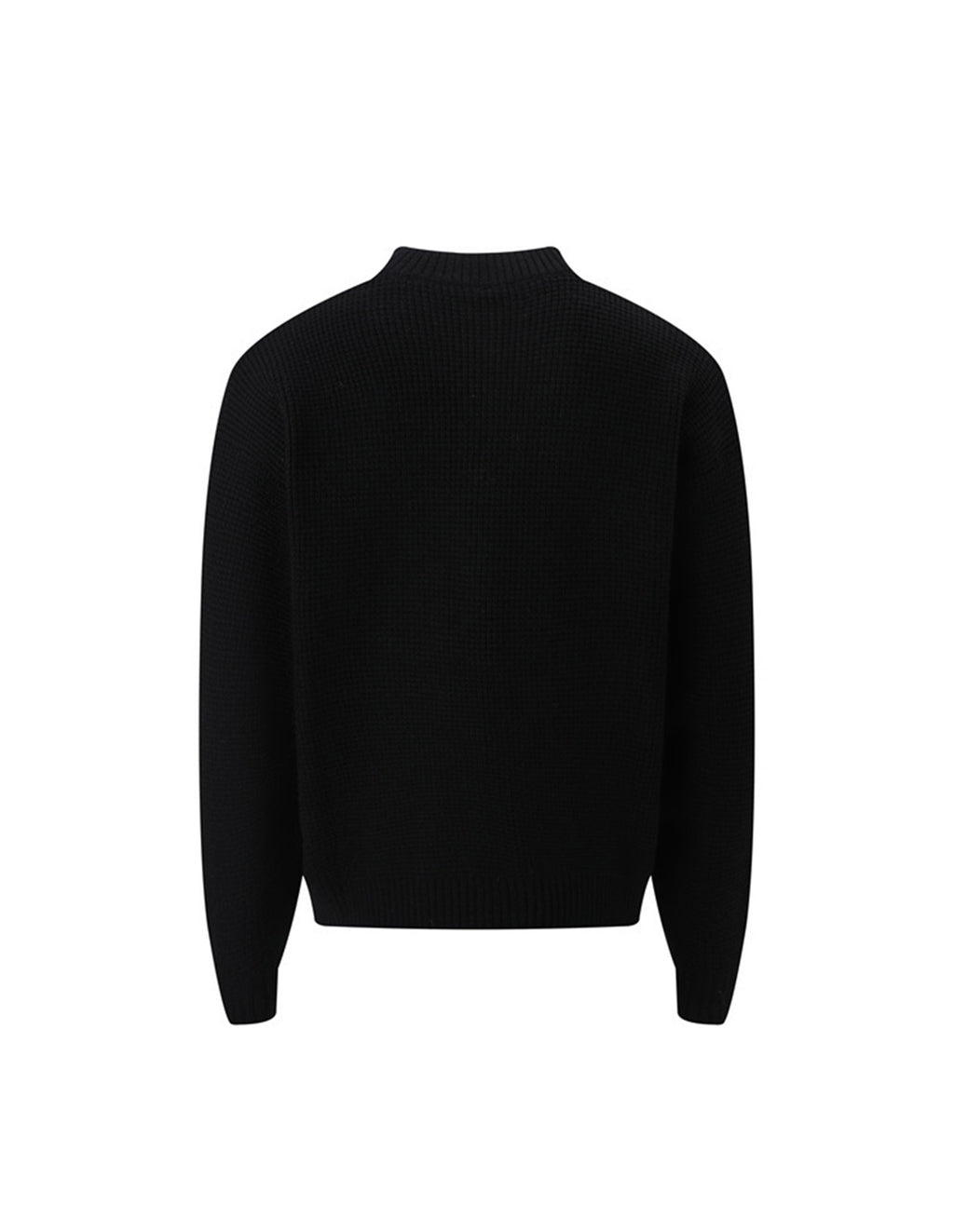 BAKYARDER Waffle Knit Pullover Sweater