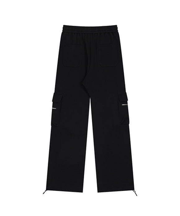 BAKYARDER  Vintage Multi-Pocket Striped Pants