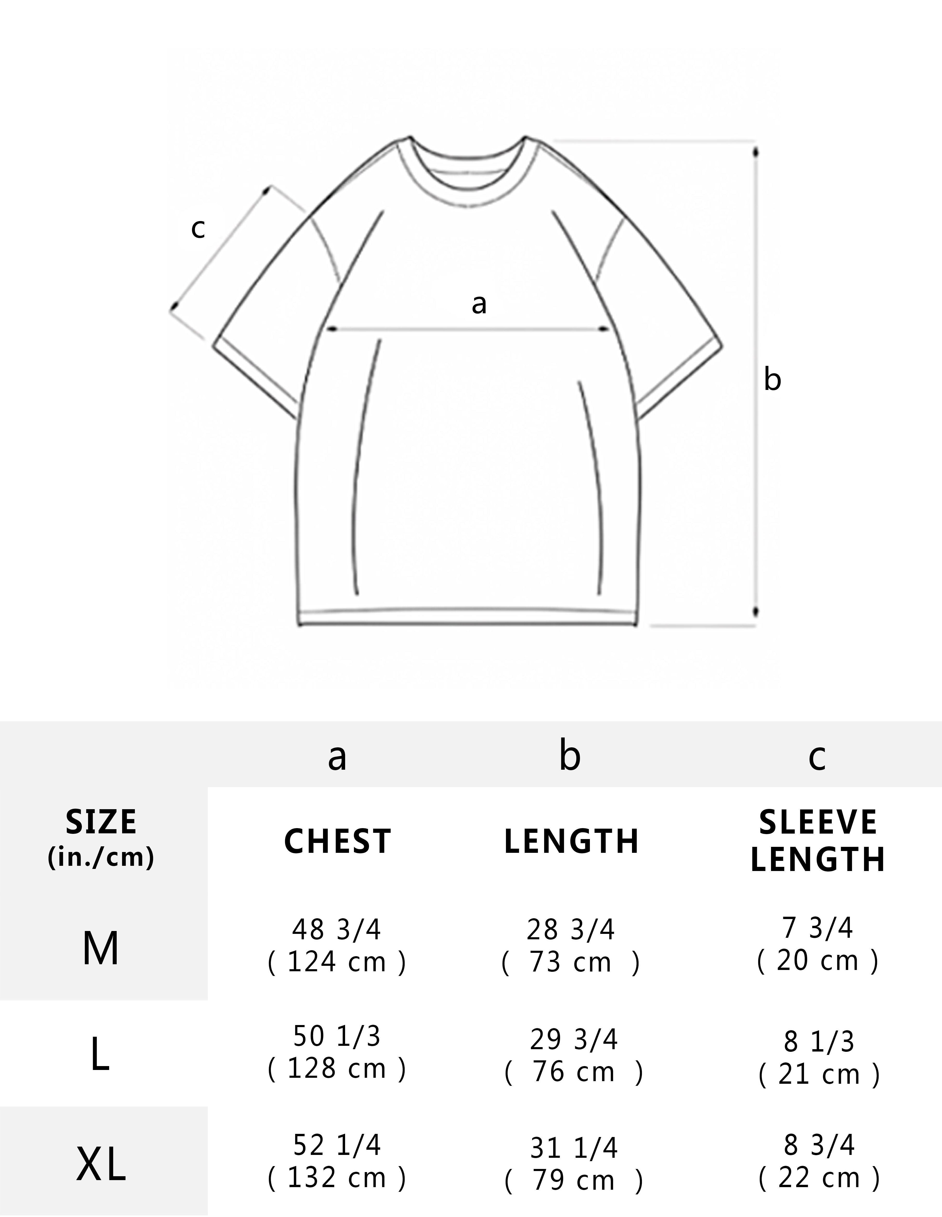 BAKYARDER Vintage Letter Print Crew Neck T-Shirt