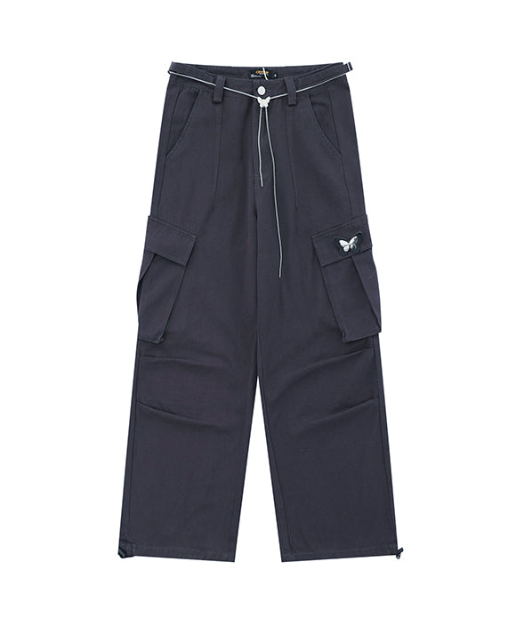BAKYARDER Butterfly Belt Cargo Pants