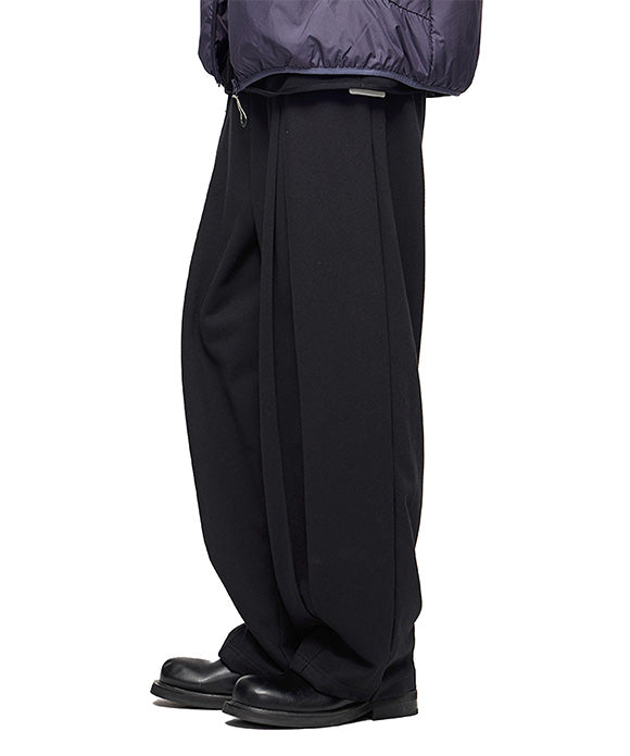 BAKYARDER Wrinkled 3D Loose Casual Pants