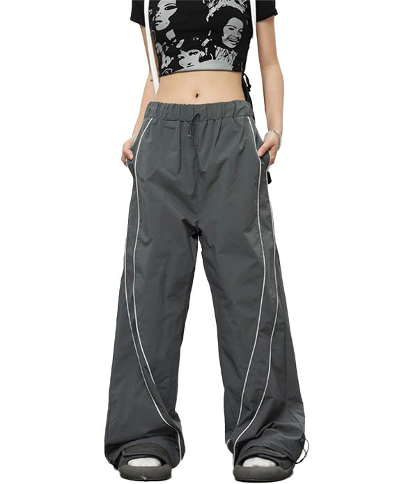 BAKYARDER Vintage Striped Cargo Pants