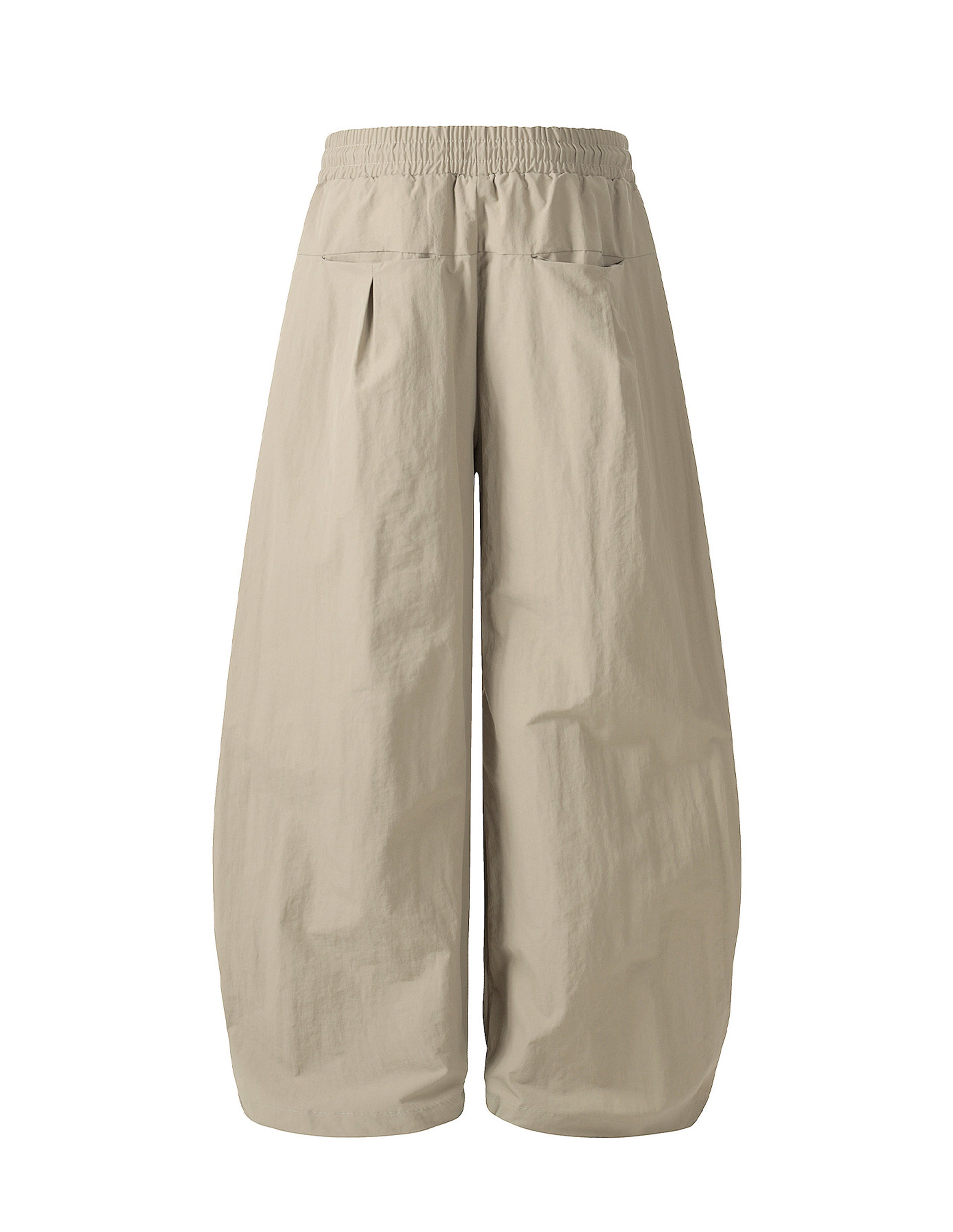 BAKYARDER Cargo Pleated Barrel Casual Pants