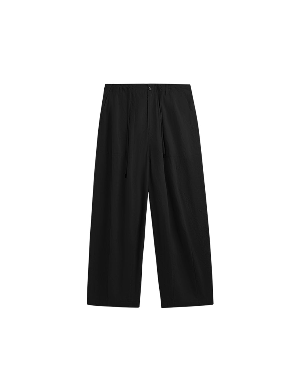 BAKYARDER Wrinkled Washed Wide-Leg Pants