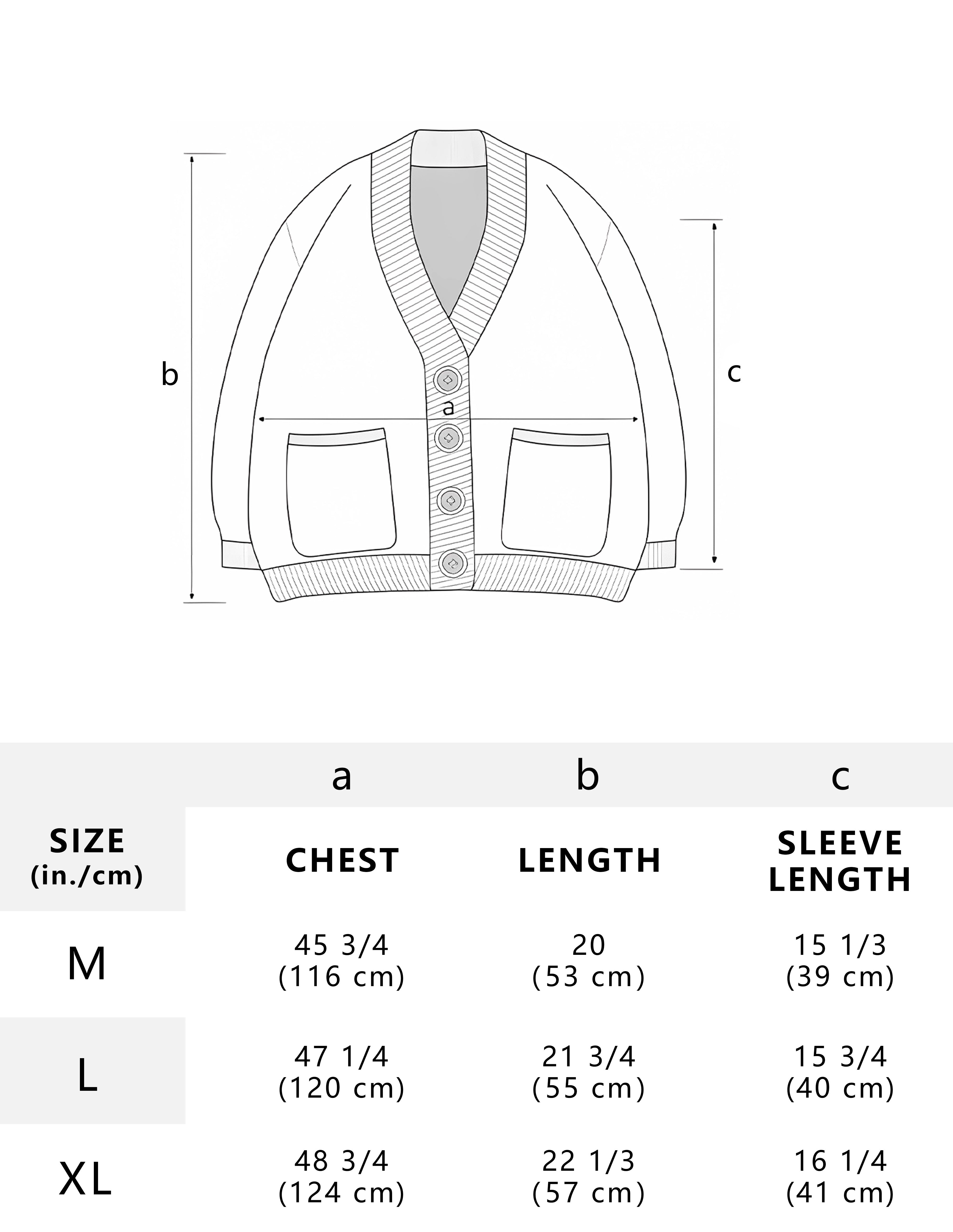 BAKYARDER 3D Grape Embroidered Crewneck Cardigan Sweater