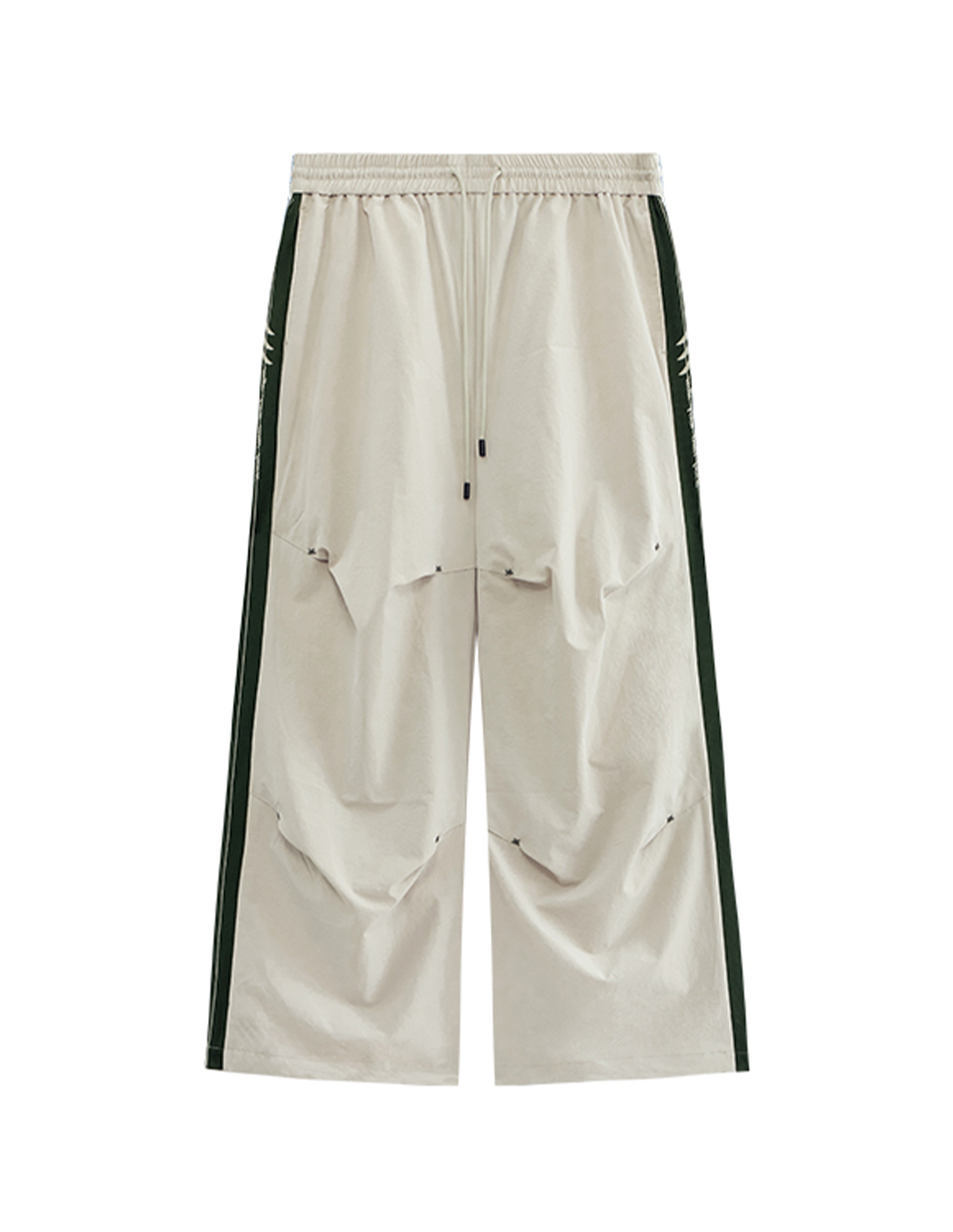 BAKYARDER Vintage Pleated Sport Drawstring Pants
