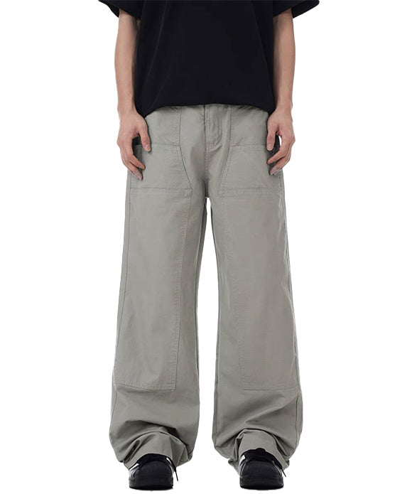 BAKYARDER Vintage Wide-Leg Cargo Pants