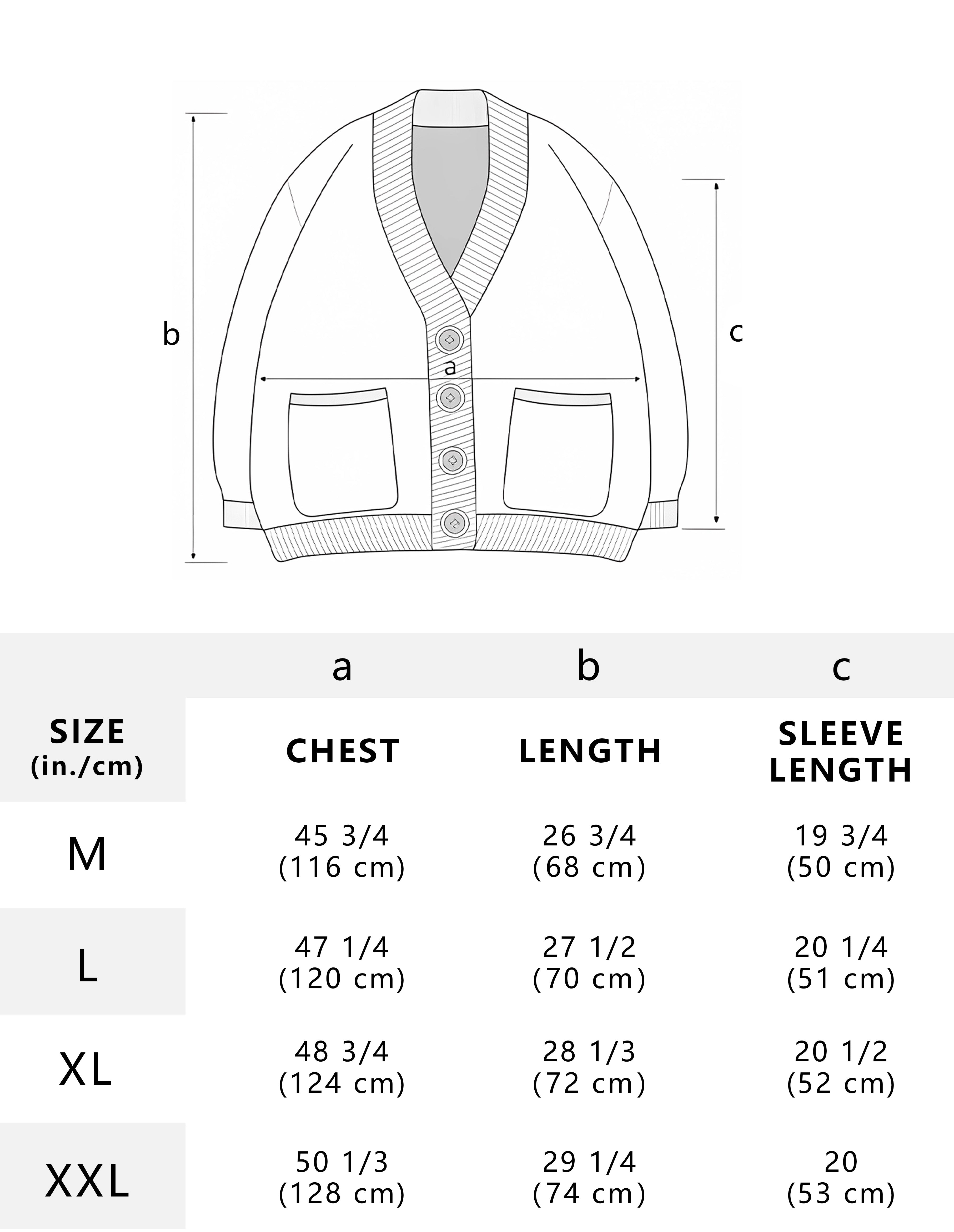 BAKYARDER Cable Knit Crewneck Cardigan Sweater