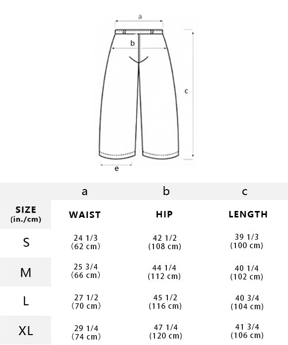 BAKYARDER Wide-Leg Utility Paratrooper Pants