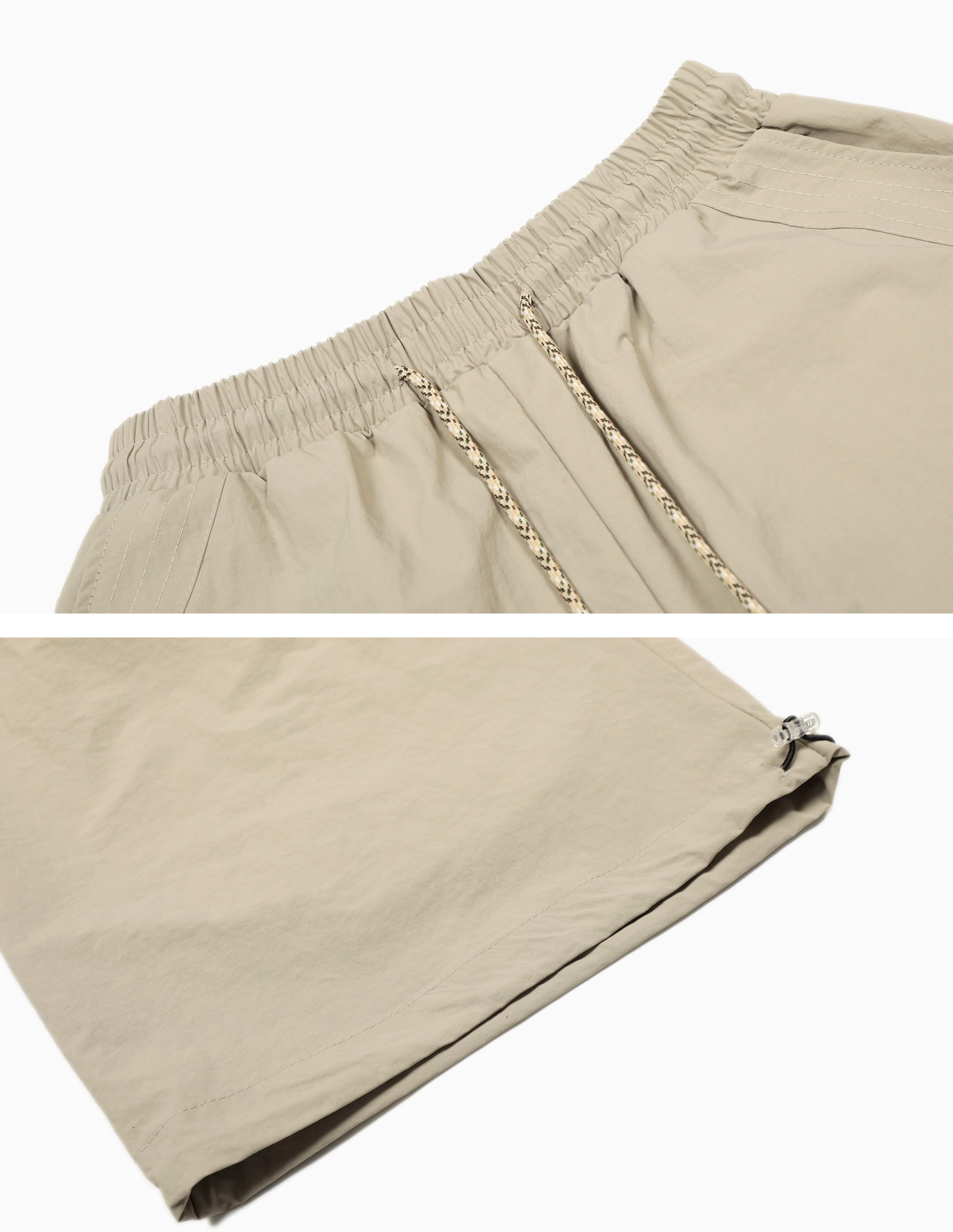 BAKYARDER Cargo Pleated Barrel Casual Pants