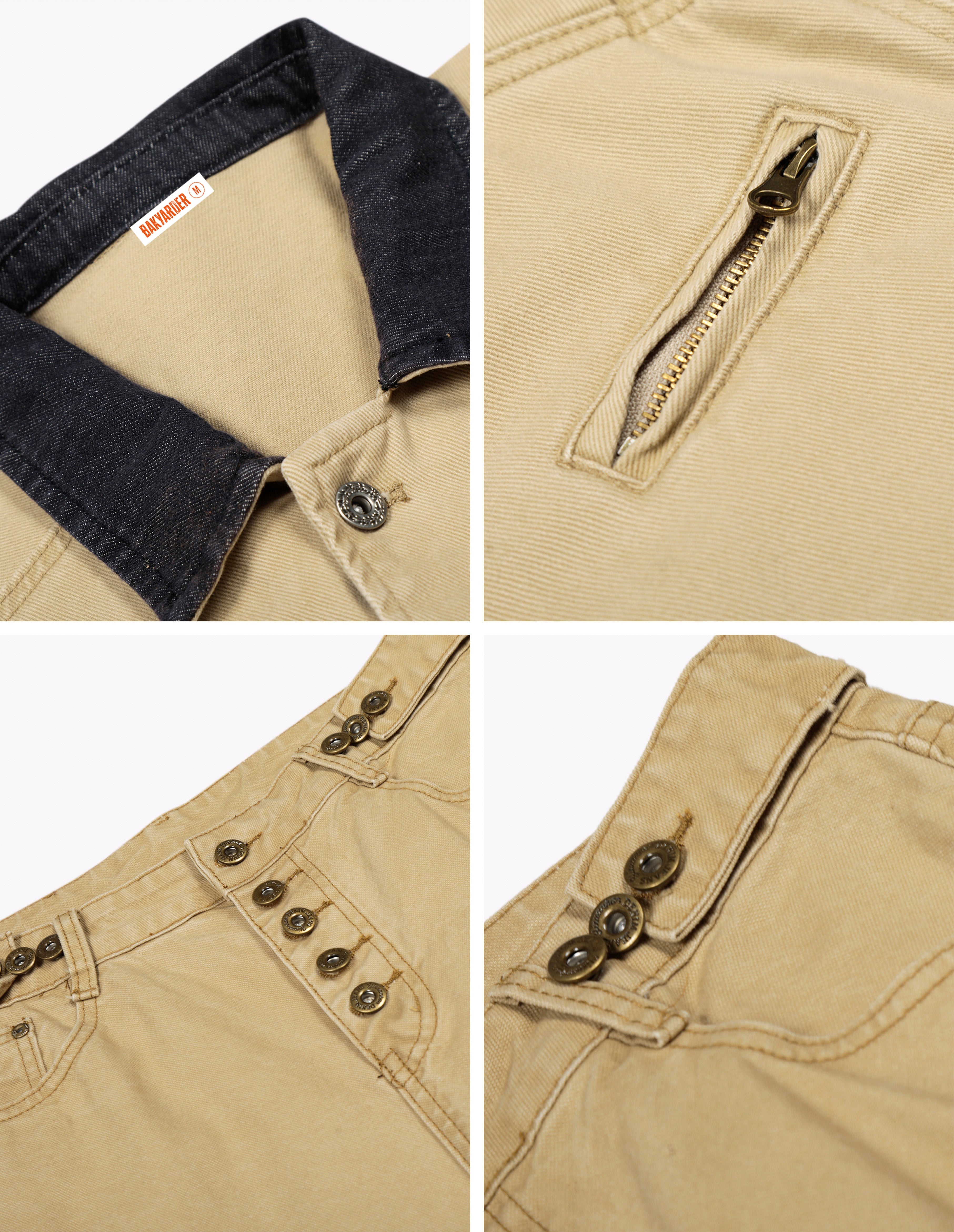 BAKYARDER Workwear Jacket Set