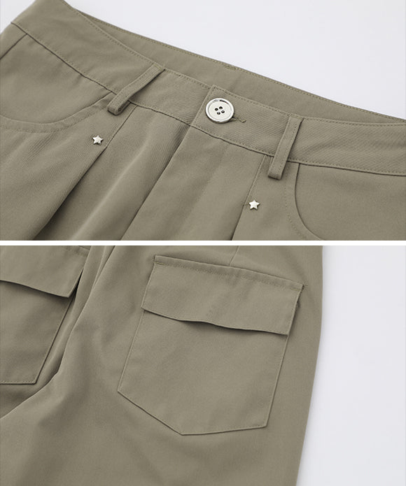 BAKYARDER Willow Stud Cargo Pants