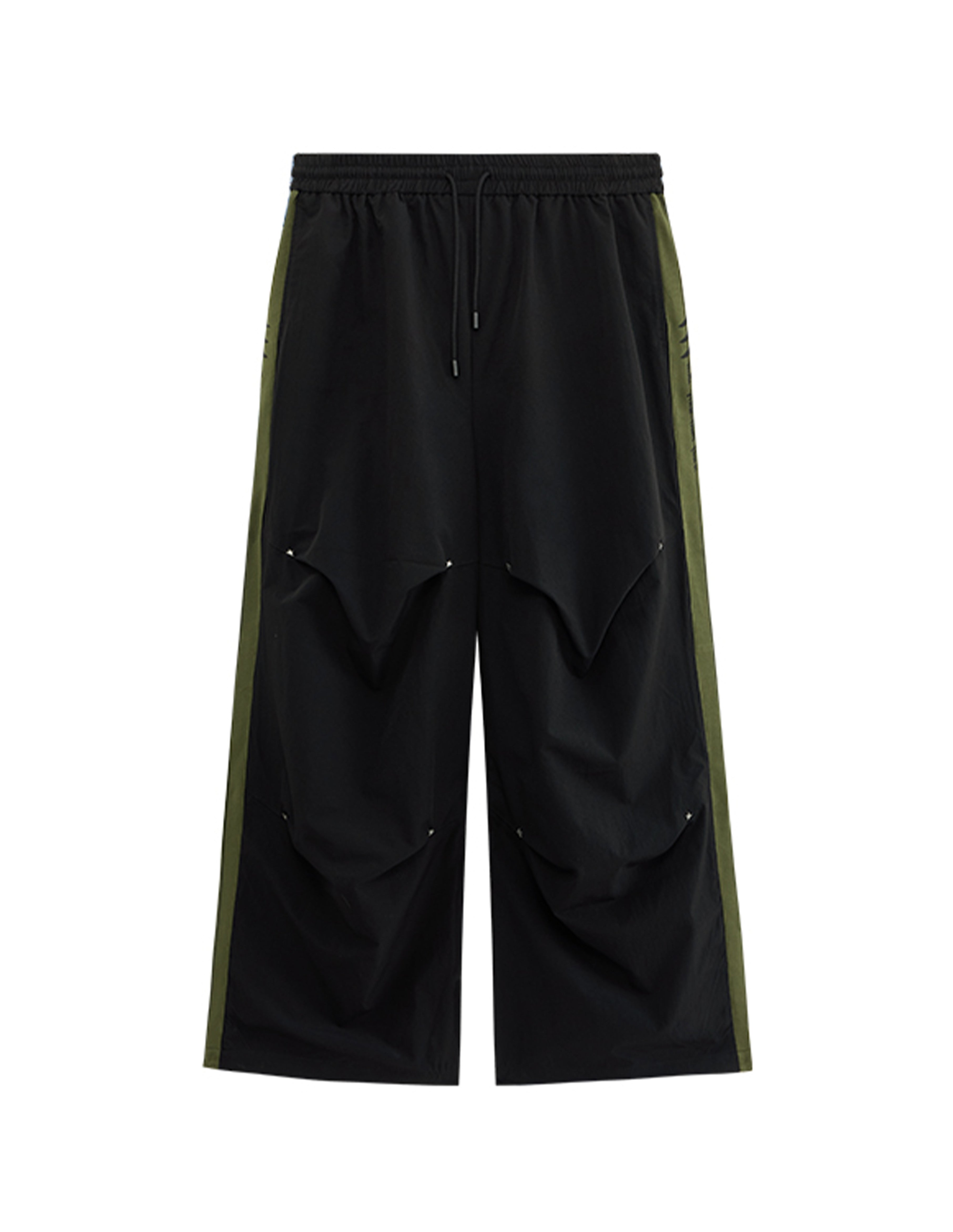 BAKYARDER Vintage Pleated Sport Drawstring Pants