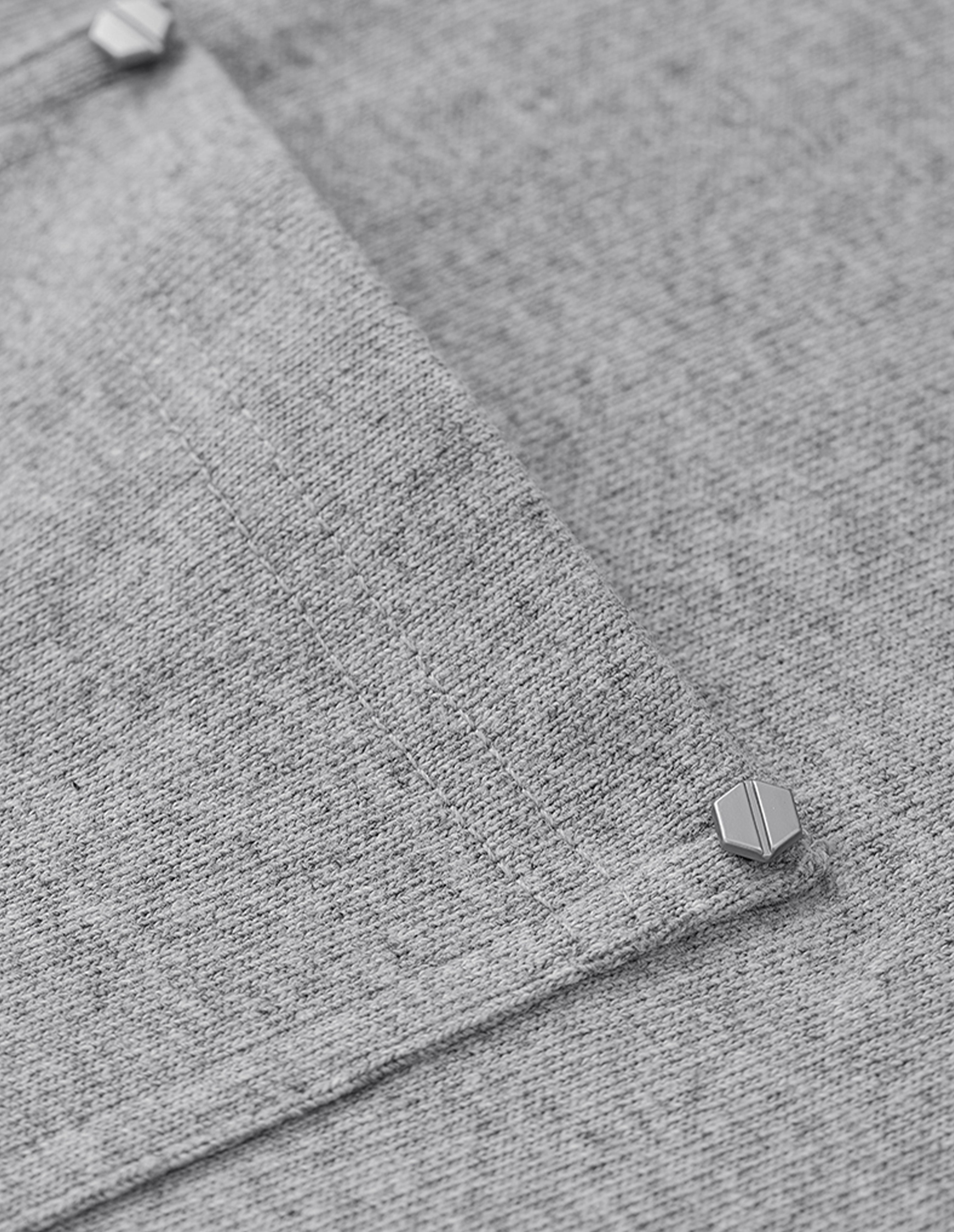 BAKYARDER Cotton-Linen Rivet T-shirt