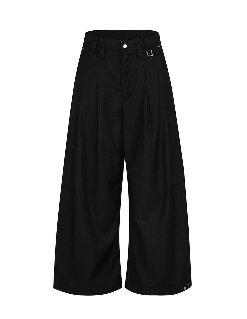 BAKYARDER A-Line Pleated Drapey Trousers
