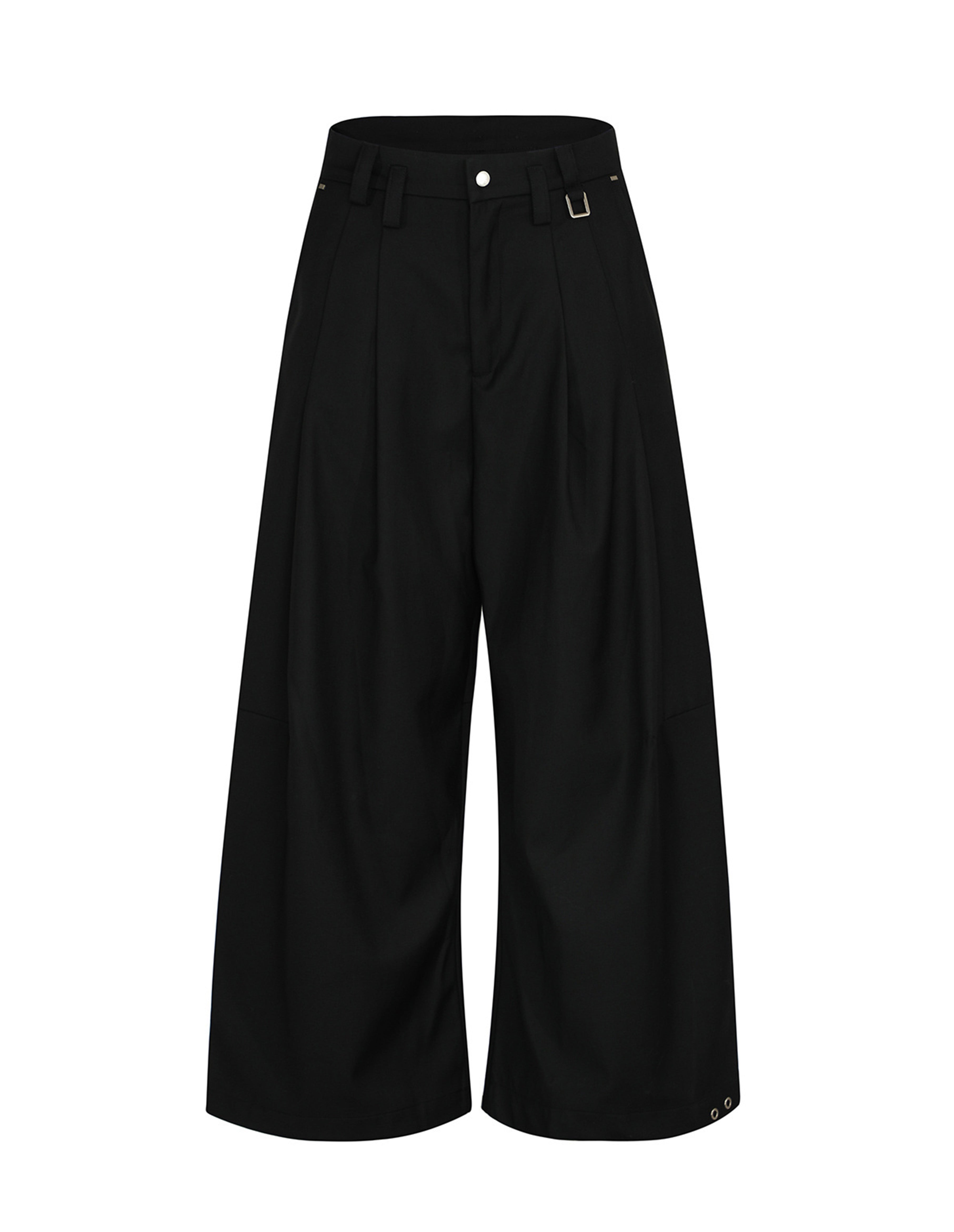 BAKYARDER A-Line Pleated Drapey Trousers