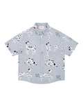 BAKYARDER All-Over Dog Print Shirt