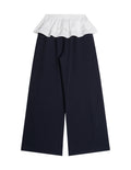 BAKYARDER Ballet Skirt-Paneled Sweatpants