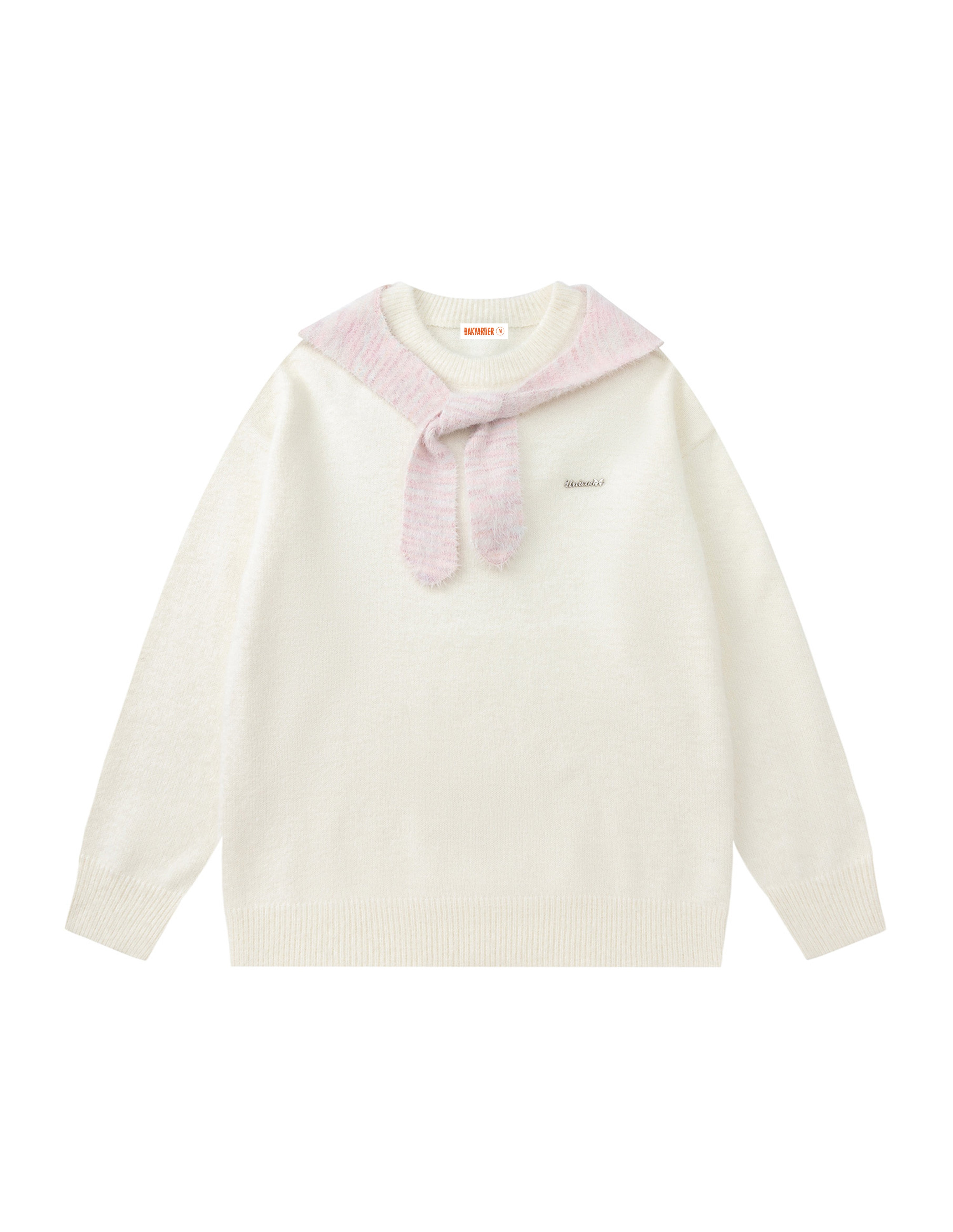 BAKYARDER Cape-Style Crewneck Sweater