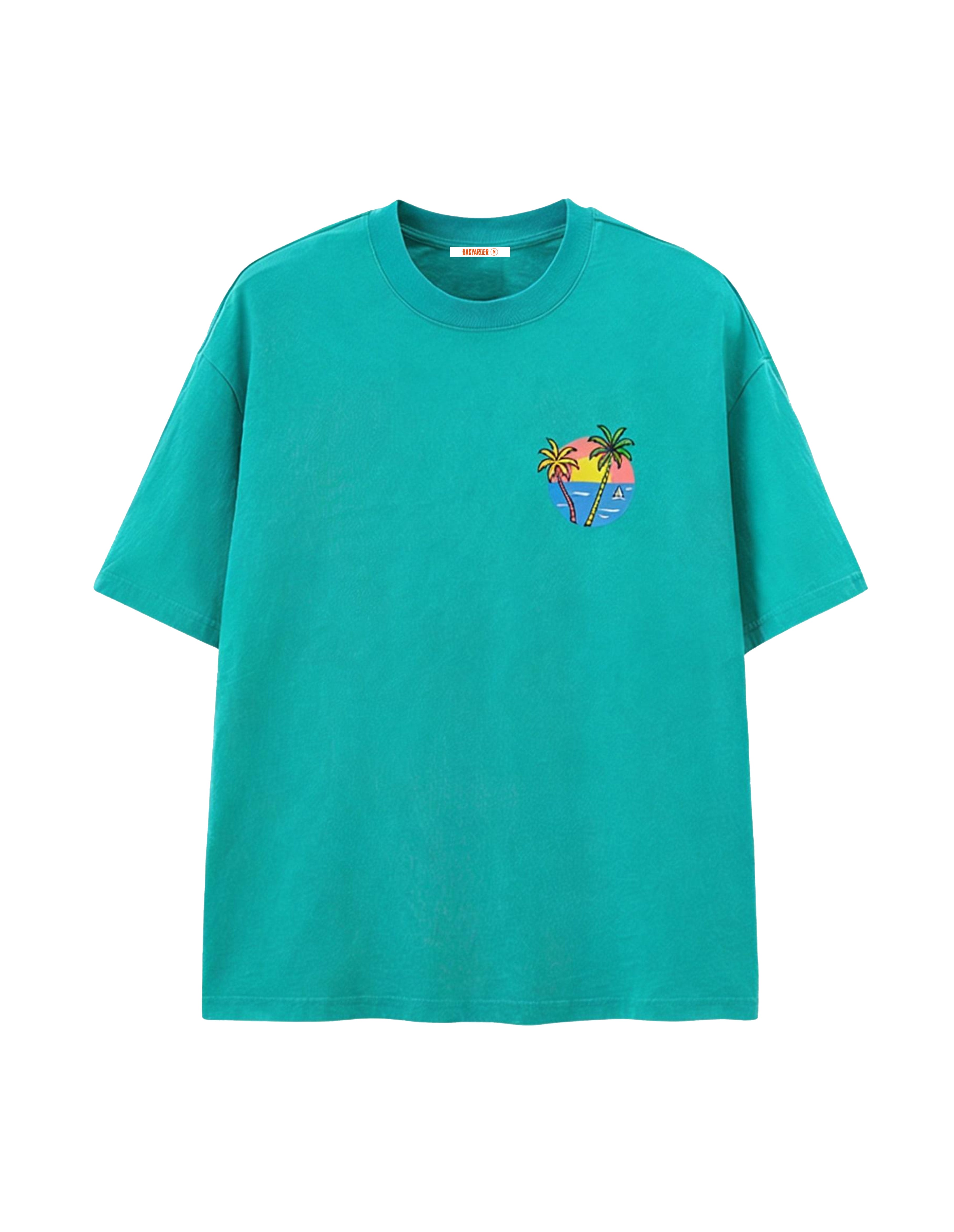 BAKYARDER Island Print T-Shirt