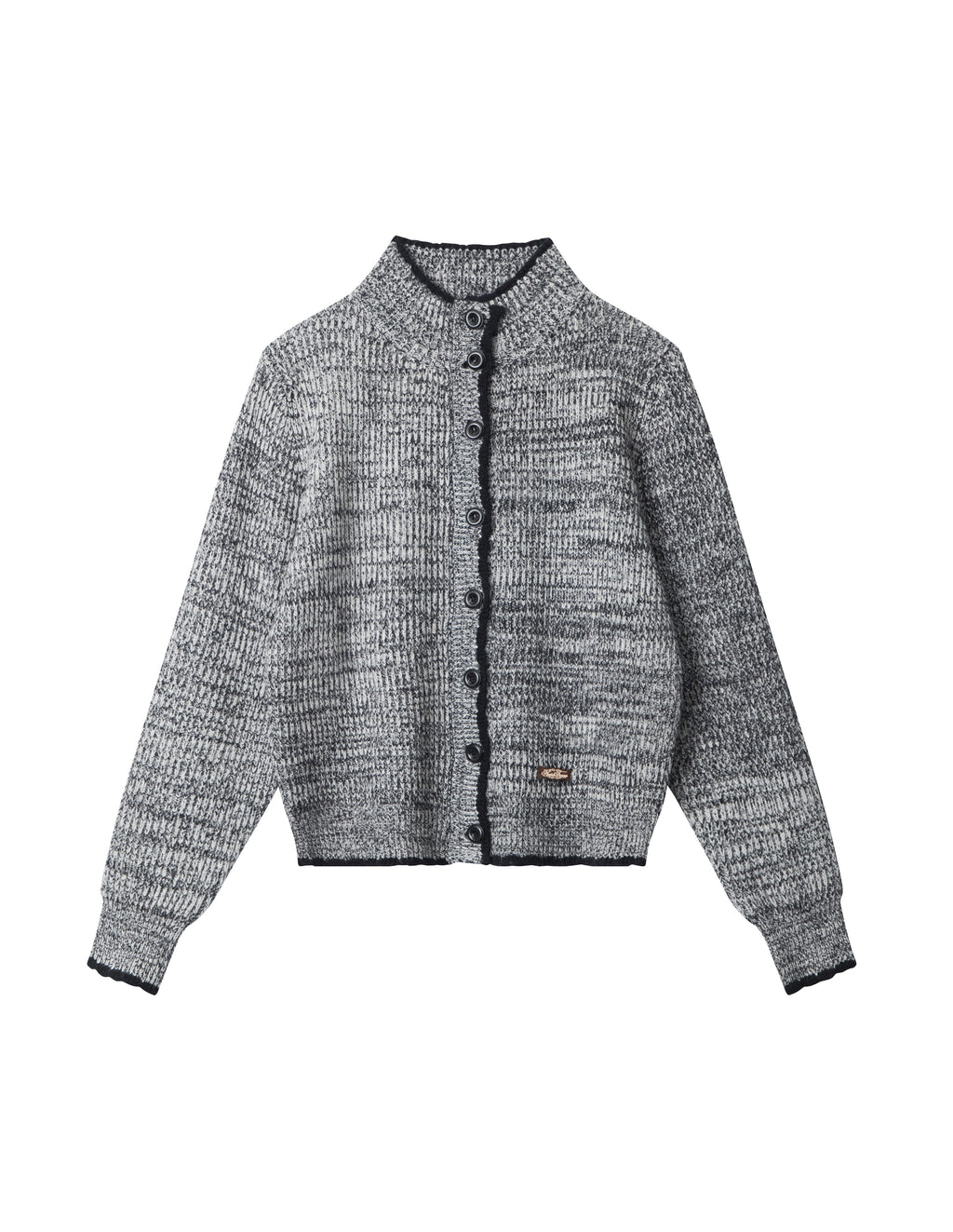 BAKYARDER Mixed Color Knit Cardigan Sweater