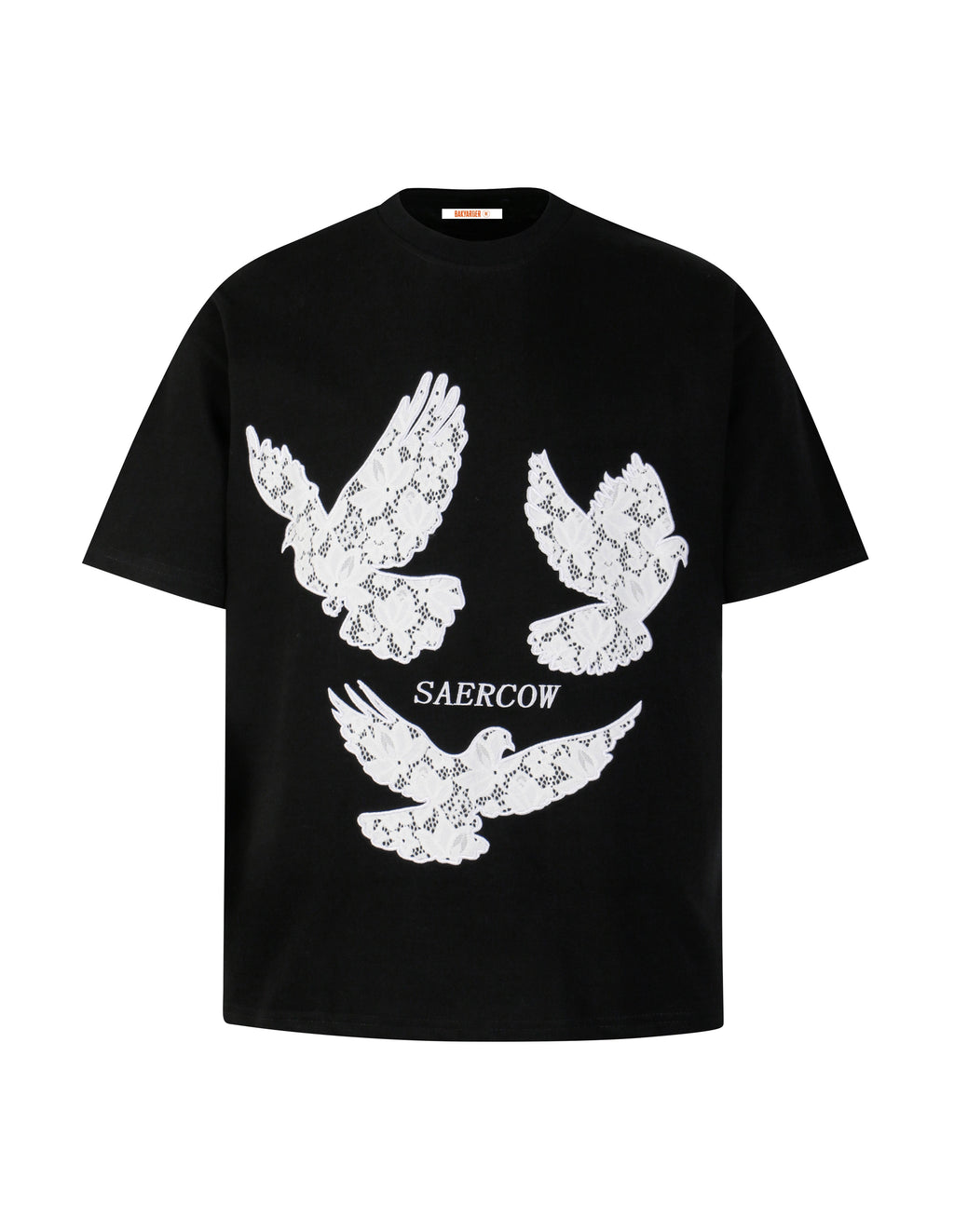 BAKYARDER Peace Dove Embroidered T-Shirt