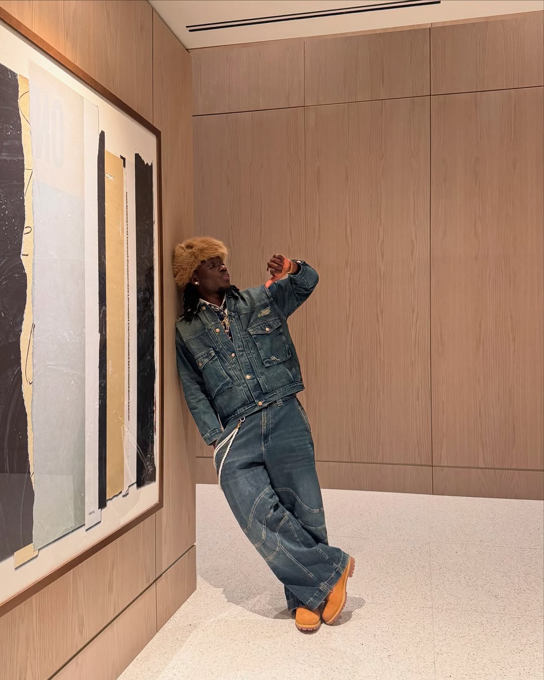 BAKYARDER Vintage Washed Workwear Jacket