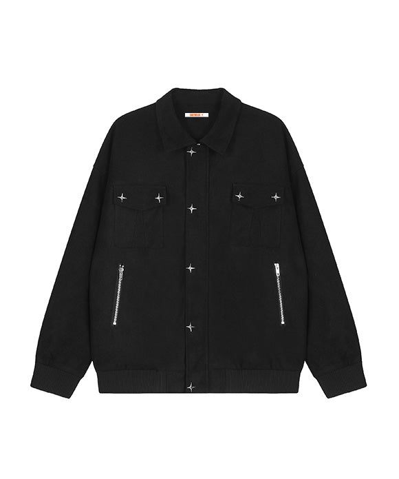 BAKYARDER Vintage Multi-pocket Star Jacket