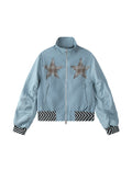 BAKYARDER Vintage Star Patch Jacket