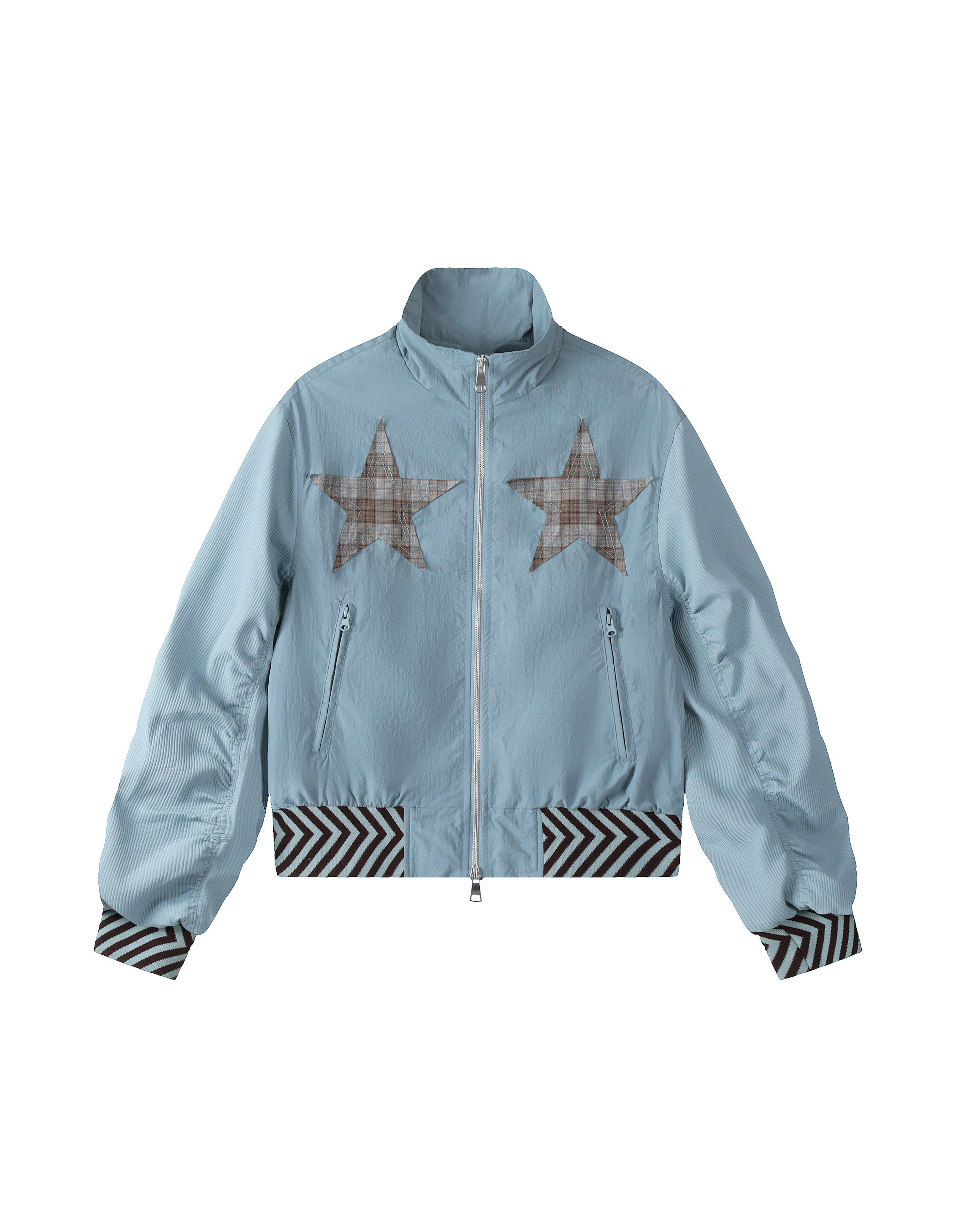 BAKYARDER Vintage Star Patch Jacket