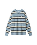BAKYARDER Vintage Striped Crewneck Sweater