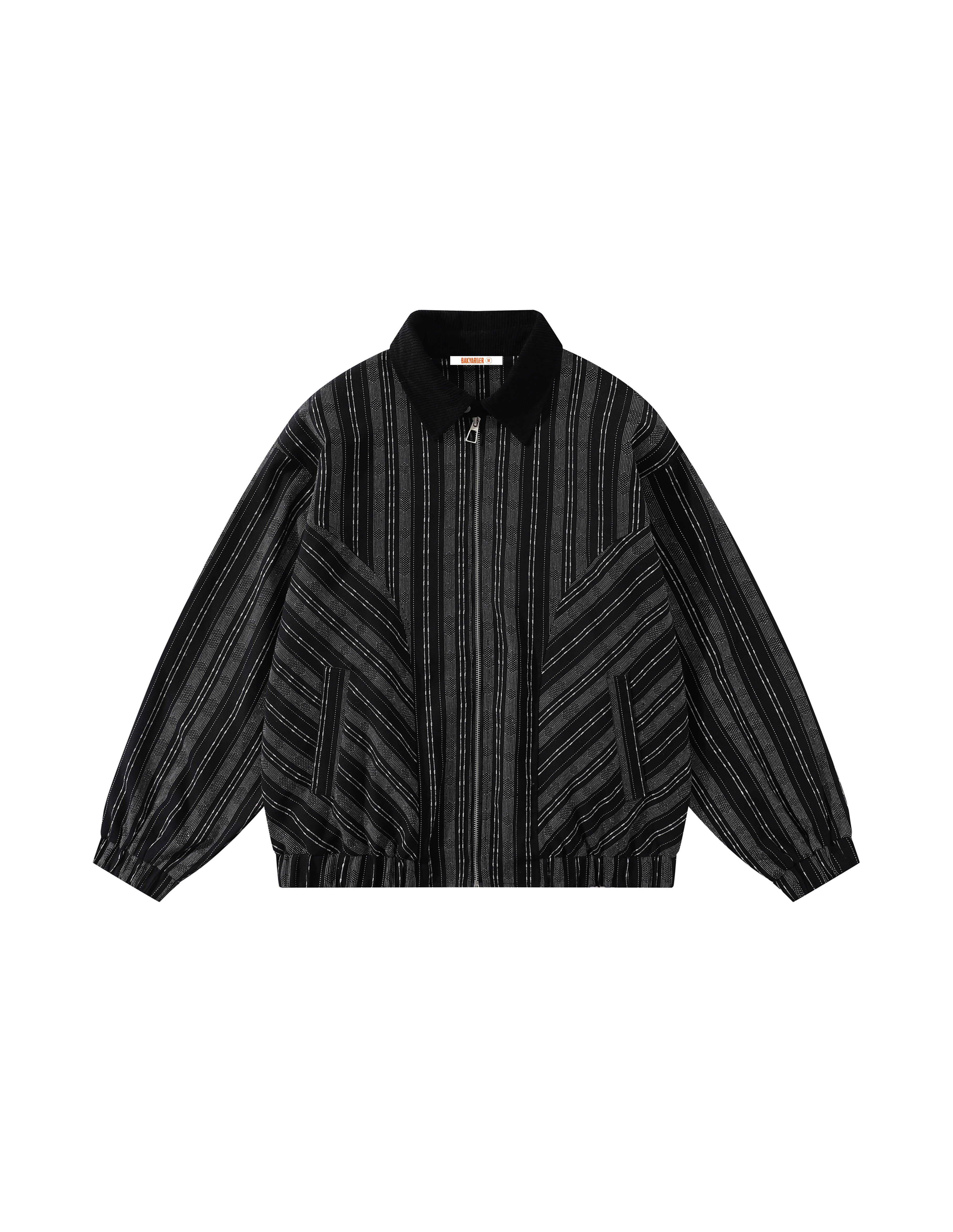 BAKYARDER Vintage Textured Mélange Jacket