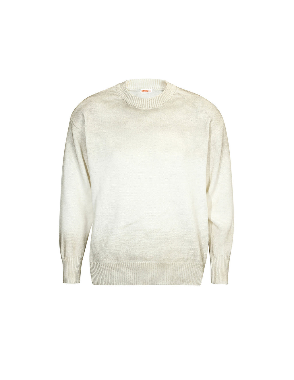 BAKYARDER Vintage Washed Distressed Pullover Sweater