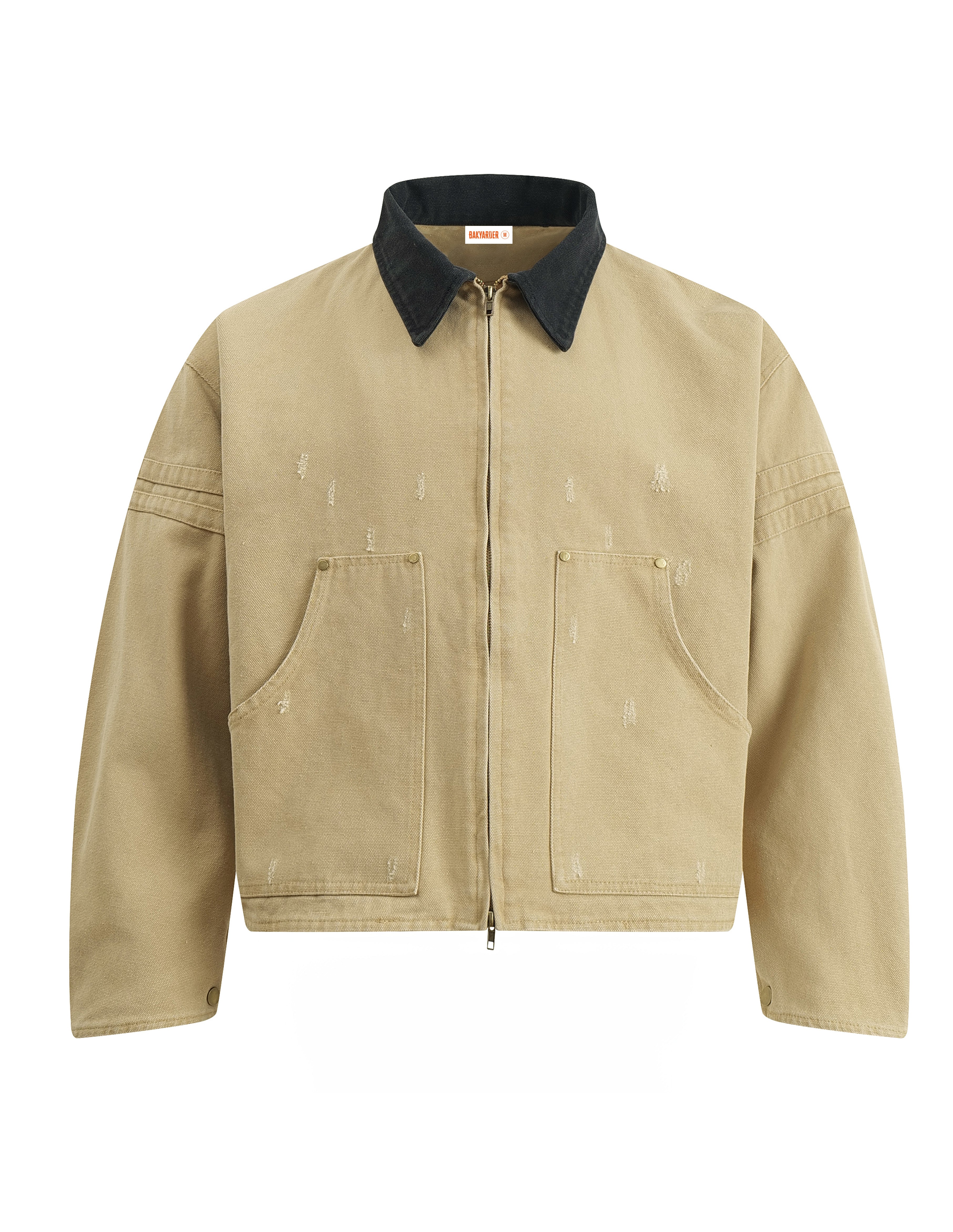 BAKYARDER Vintage Washed Workwear Jacket