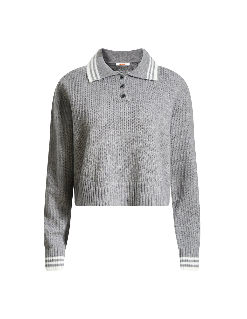 BAKYARDER Women's Lapel Short Casual Sweater