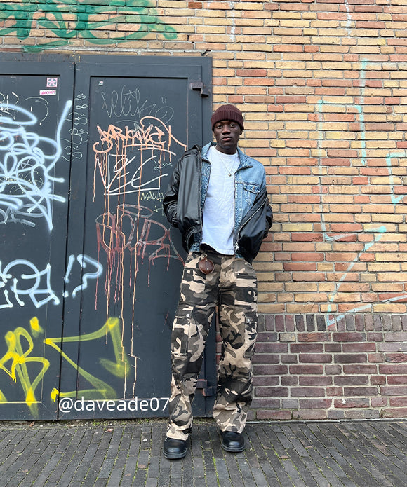 BAKYARDER Camouflage Cargo Pants